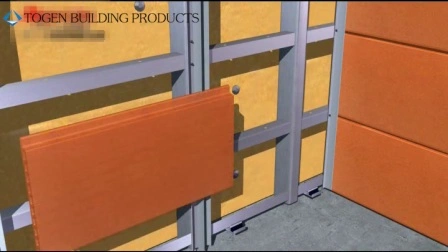 30 mm wasserdichte Terrakotta-Außenwandverkleidung für die Gebäudedekoration